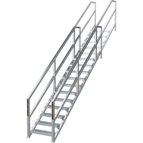 Syst&egrave;me d'escalier modulaire pour la construction de 11-16 marches SmartStairs, 120" ha Consource