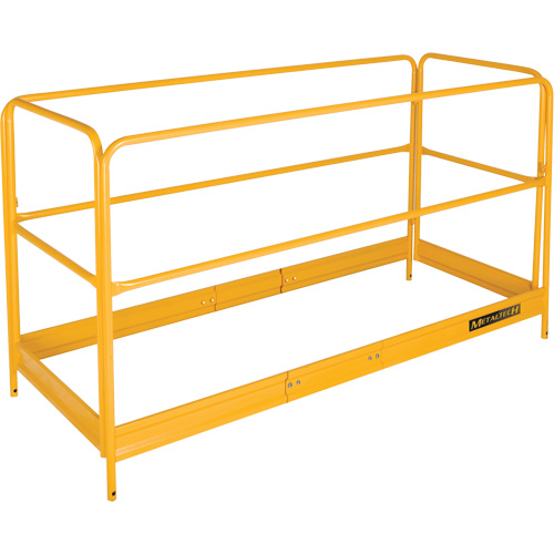 Trousse de garde-corps pour &eacute;chafaud Jobsite Series, 29-1/4" p x 44-1/2" h Consource
