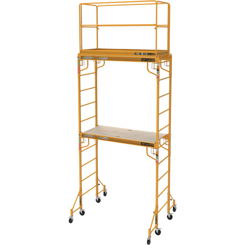 Trousse de garde-corps pour &eacute;chafaud Jobsite Series, 29-1/4" p x 44-1/2" h Consource