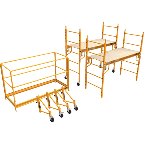 Trousse compl&egrave;te de tour d'&eacute;chafaudage pour cloison s&egrave;che de 12', 58-1/2" p x 183" h Consource