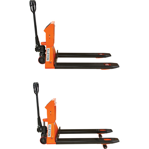 Digital Scale Pallet Truck, 44.5" L x 27.75" W, 4400 lbs. Cap. Consource
