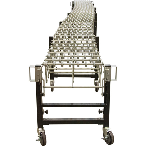 Convoyeur extensible, 18" la x 12' lo, Capacit&eacute; de 200 lb par pi lin. Consource