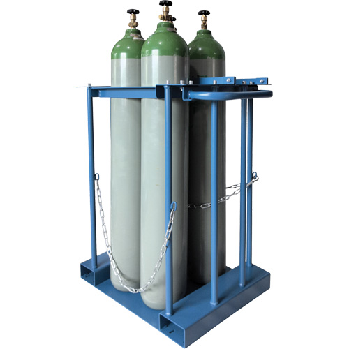 4-Cylinder Forklift Cylinder Storage Caddy Consource