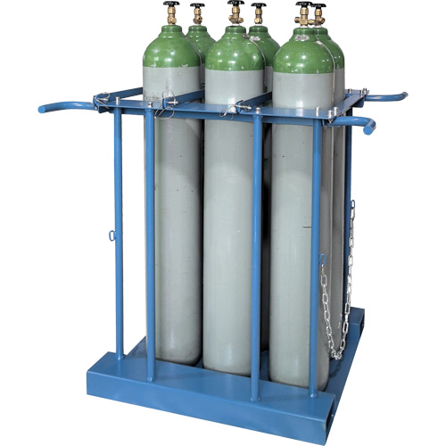 6-Cylinder Forklift Cylinder Storage Caddy Consource