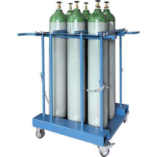 6-Cylinder Forklift Cylinder Storage Caddy Consource