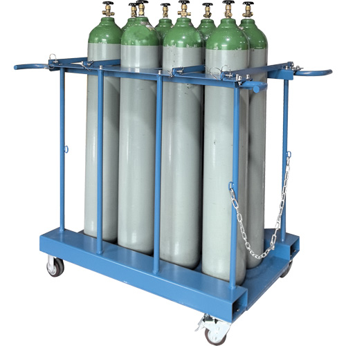 Support de rangement pour 8 cylindres pour chariot &eacute;l&eacute;vateur Consource