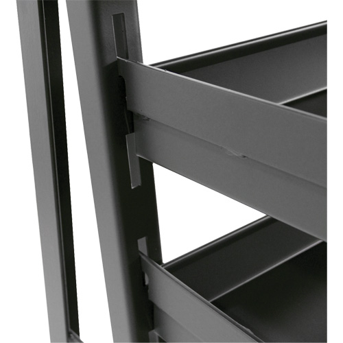 Single-Sided Heavy Duty A-Frame Cart with 6 Trays, 38" x 25" x 63", 2500 lbs. Capacity Consource