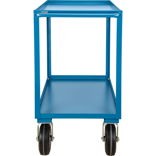 Outdoor Shelf Cart, 2 Tiers, 18" W x 39" H x 33" D, 1200 lbs. Capacity Consource