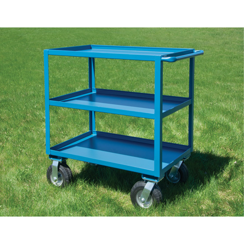  Chariot &agrave; tablettes pour l'ext&eacute;rieur, 3 Tiers, 24" la x 39" h x 51" p, Capacit&eacute; 1200 lb Consource