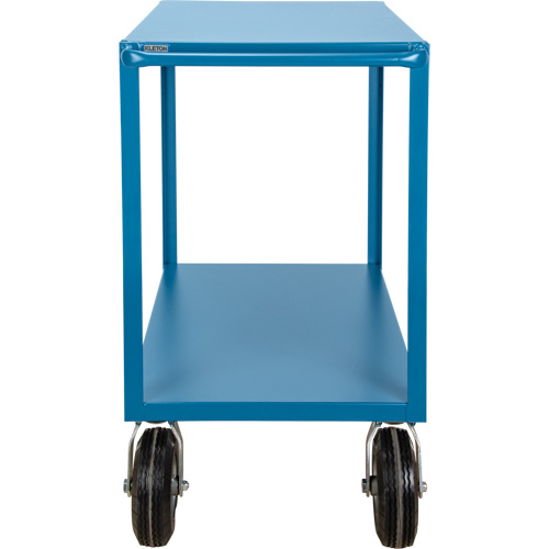 Outdoor Shelf Cart, 2 Tiers, 18" W x 39" H x 33" D, 1200 lbs. Capacity Consource