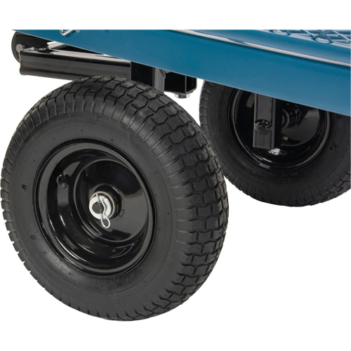 Wagon avec c&ocirc;t&eacute;s rabattables, 24" la x 48" la x Capacit&eacute; 800 lb Consource