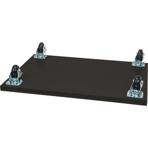 Socle roulant pour armoire, 18" la x 36" p x 1,375" h, Capacit&eacute; de 1000 lb Consource