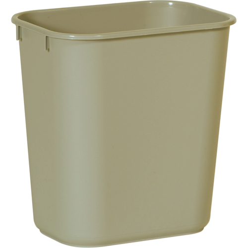 Corbeille &agrave; papier en plastique, 14 pintes, Plastique Consource