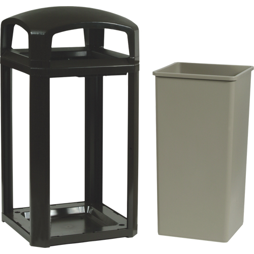 Cadre pour contenant Landmark Series Classique a/enveloppe rigide, Plastique, 50 gal. US Consource