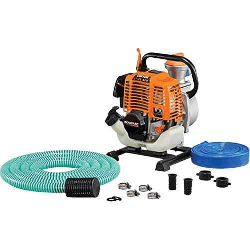 Trousse de pompe &agrave; eau propre, 30 gal./min, 34 cc, Moteur 4 temps &agrave; soupape en t&ecirc;te Consource