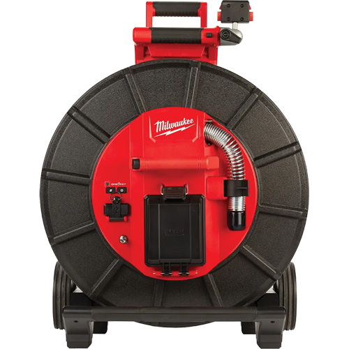 Syst&egrave;me modulaire d'inspection de pipeline raide de 200' M18, T&ecirc;te de cam&eacute;ra 34 mm (1,33") Consource