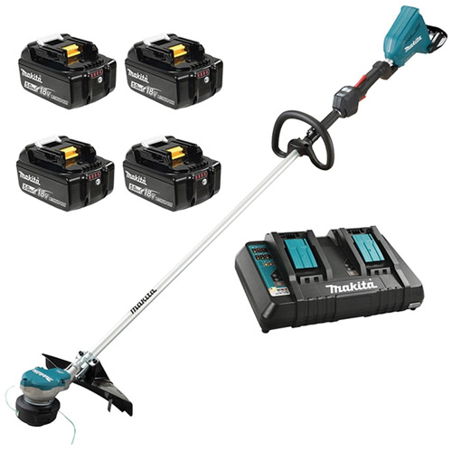 18Vx2 LXT BL Line Trimmer Kit, 15", Battery Powered, 36 V Consource