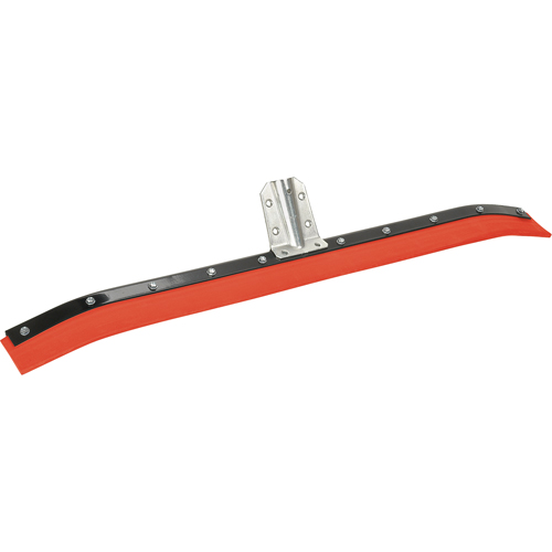 Floor Squeegees - Red Blade, 30", Curved Blade Consource