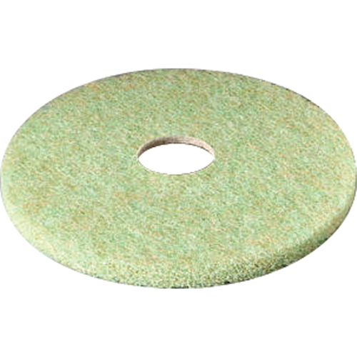 5000 Topline Pre-Burnish Pad, 17", Burnishing/Cleaning/Scrubbing, Brown/Green Consource