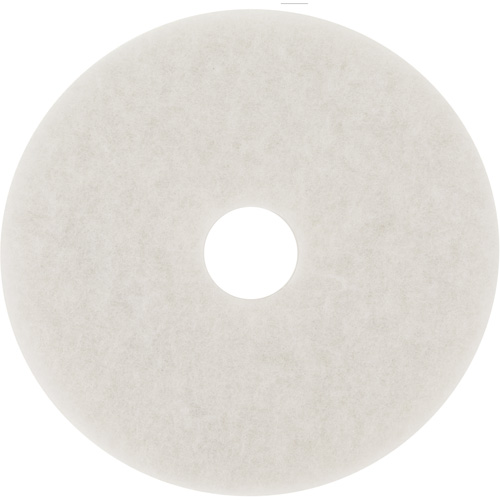 Floor Pad, 19", Polish, White Consource