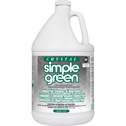 Crystal Simple Green&reg; Industrial Cleaner & Degreaser, 1 gal., Jug Consource
