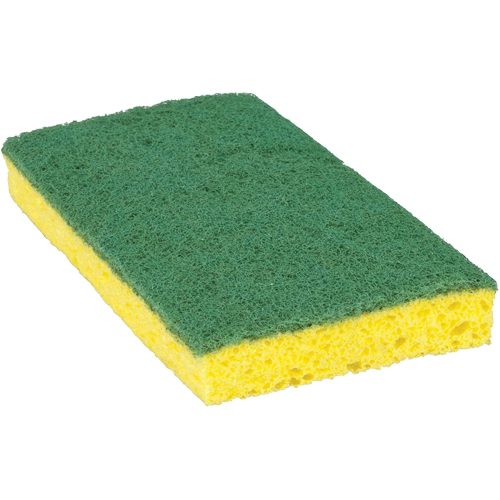 Scotch-Brite Medium Duty Scrub Sponge, Scrubbing, 3-3/5" W x 6-1/10" L Consource