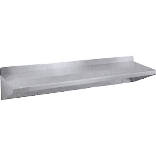 Tablettes, Acier inoxydable, 18" la x 5" p Consource