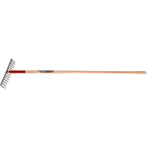 R&acirc;teau &agrave; niveler, Manche Bois, 14-3/4" la, Lame Acier durci, 16 dents Consource