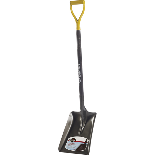 Alpine All-Purpose Square Point Shovel, Ashwood, Steel Blade, D-Grip Handle, 34-3/4" Long Consource