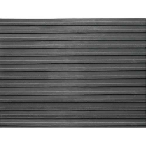 Entrance Mats, Runner, 4' x lin.ft x 1/8", Black Consource