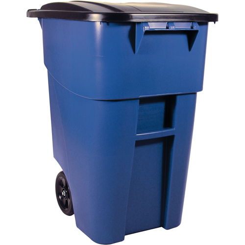 Contenants roulants Brute, Bord de rue, Plastique, 50 gal. US Consource