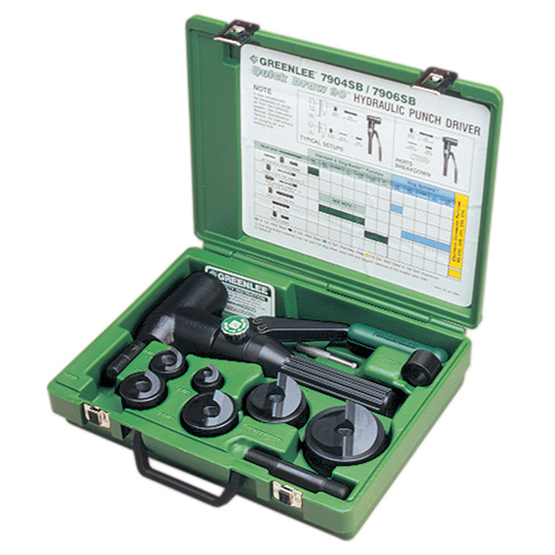 Ensemble de poinçonnage hydraulique Quick Draw 90 avec poinçons SlugBuster Consource