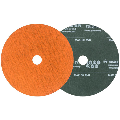 Disque de sablage Coolcut XX, Disque &agrave; sabler Coolcut XX, Oxyde d'aluminium/C&eacute;ramique, 24, 5" Dia x 7/8" Arbre Consource