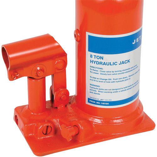 JHJ-8 Super Heavy-Duty Bottle Jack, 8 Ton(s), 15-3/8" Raised Height Consource