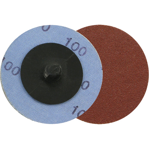 Disque de ponçage &agrave; support en tissu, 2" dia., Grain A240, Oxyde d'aluminium Consource
