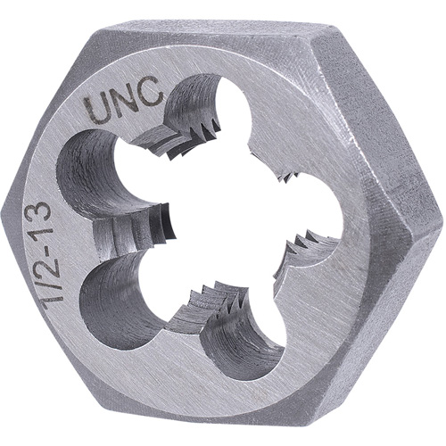 Fraise hexagonale SAE, dia. 1", Filet de 1/2"-13NC, Acier alli&eacute; Consource