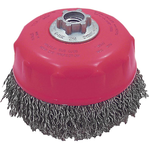 MAXI-CRIMPED Premium Crimped Wire Cup Brush Consource