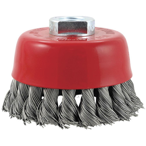 Brosse boisseau &agrave; fils nou&eacute;s torsad&eacute;s haute performance CK3201M14, 3" dia. Consource