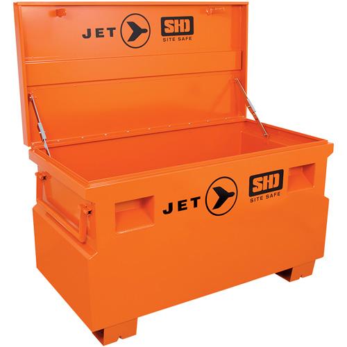 JSB-4824 Coffre &agrave; outils robuste pour le chantier, 48-1/8" x 24-1/8" x 28-3/8", Acier, Orange Consource