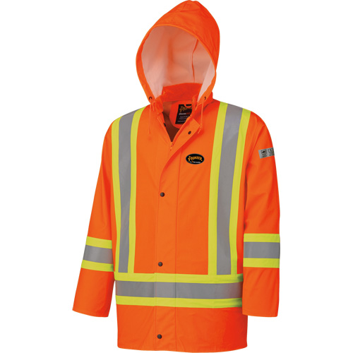 5892 High Visibility Flame Resistant Waterproof Jacket, 2X-Large, High Visibility Orange Consource