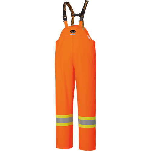 5893 Salopette FR imperm&eacute;able haute visibilit&eacute;, Grand, Orange haute visibilit&eacute; Consource