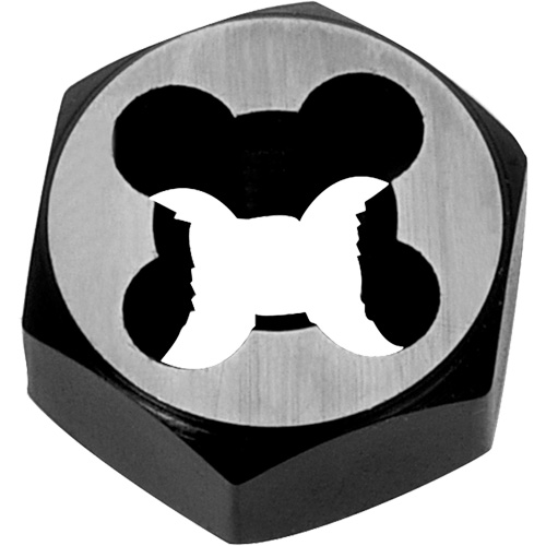 Hexagon Rethreading Bolt Die, 1" Dia., M6x1 Thread, Chromium Steel Consource