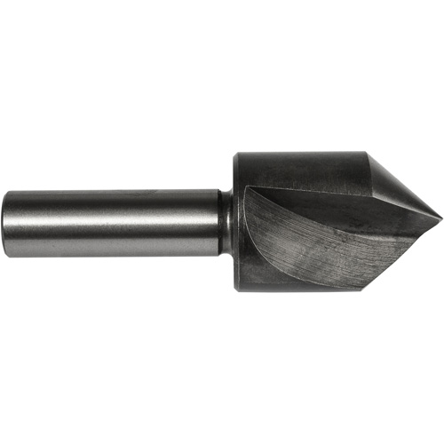 Fraise conique, 1-1/2", Acier rapide, Angle de 82°, 1 cannelures Consource