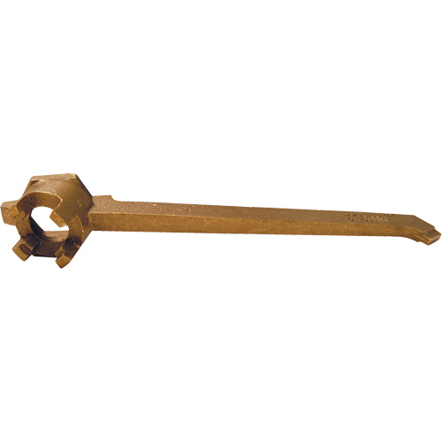 Drum Plug Wrench, 12" Handle, Bronze Consource