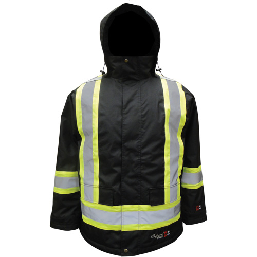 Journeyman Insulated Parka, 3X-Large, Black Consource