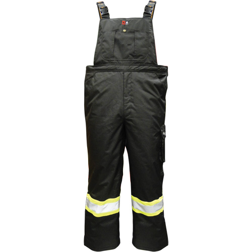 Journeyman Insulated Overalls, 2X-Large, Black Consource