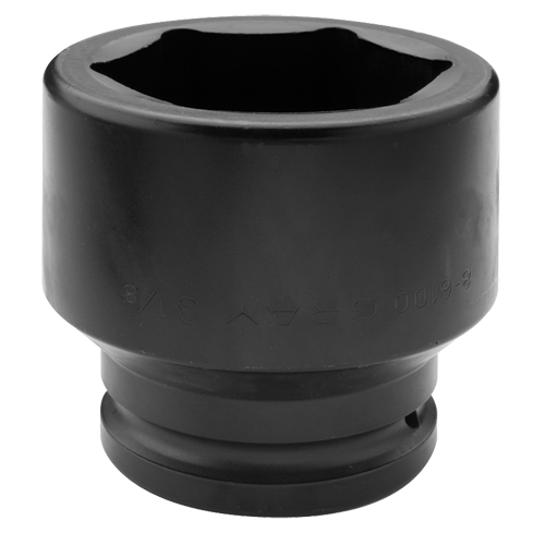 Socket, Impact, 3-1/8", 1-1/2" Drive, 6 Points Consource