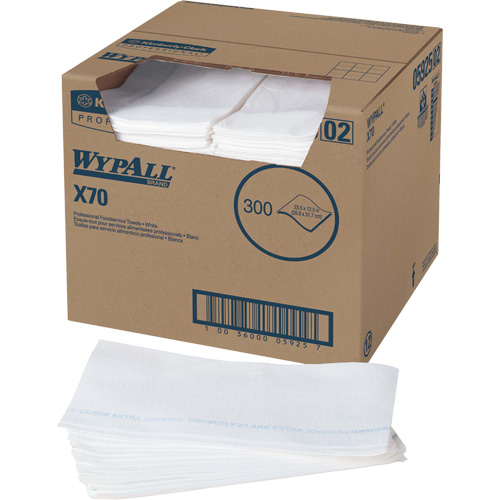 Essuie-tout X70 pour le service alimentaire, Sp&eacute;cialis&eacute;, 23-1/2" lo x 12-1/2" la Consource