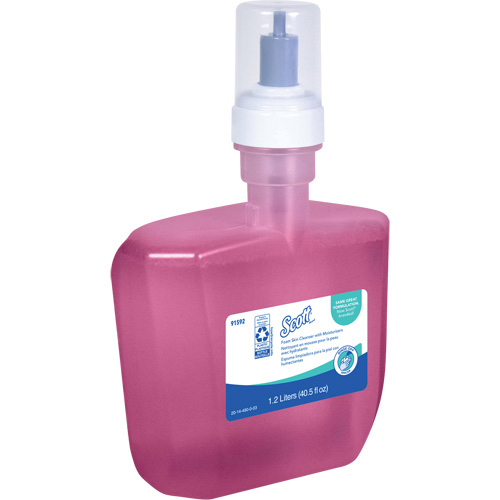 Nettoyant pour la peau avec agents hydratants Scott Pro, Mousse, 1,2 L, Parfum&eacute; Consource