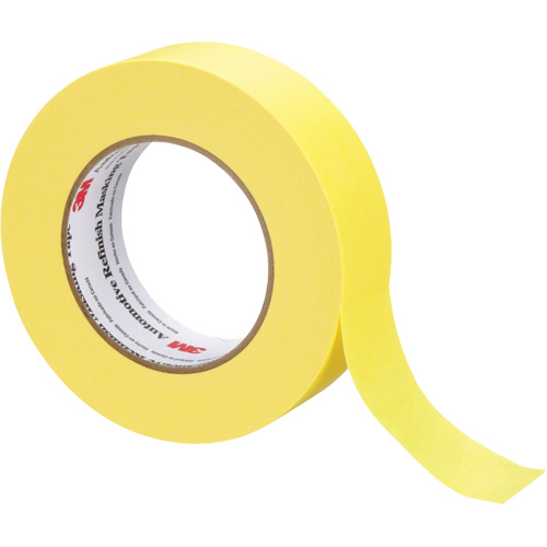 Automotive Refinish Masking Tape 388N, 36 mm (1-1/2") x 55 m (180'), Tan Consource